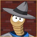 Shoot the worm logo