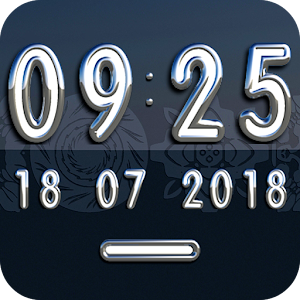 SOLEIL Digital Clock Widget