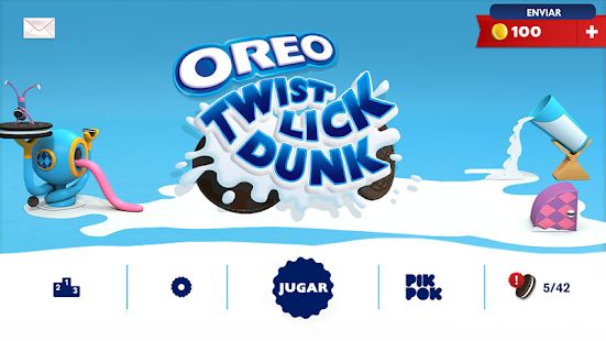 Captura de pantalla de la aplicacion Android OREO: Twist, Lick, Dunk