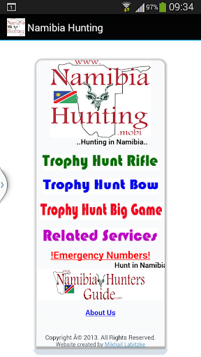 Namibia Hunting Destinations