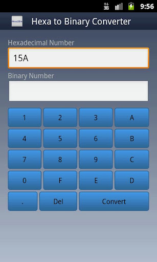 【免費教育App】Hexa To Binary Converter-APP點子