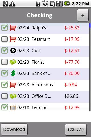SplashMoney - Personal Finance Screen 2