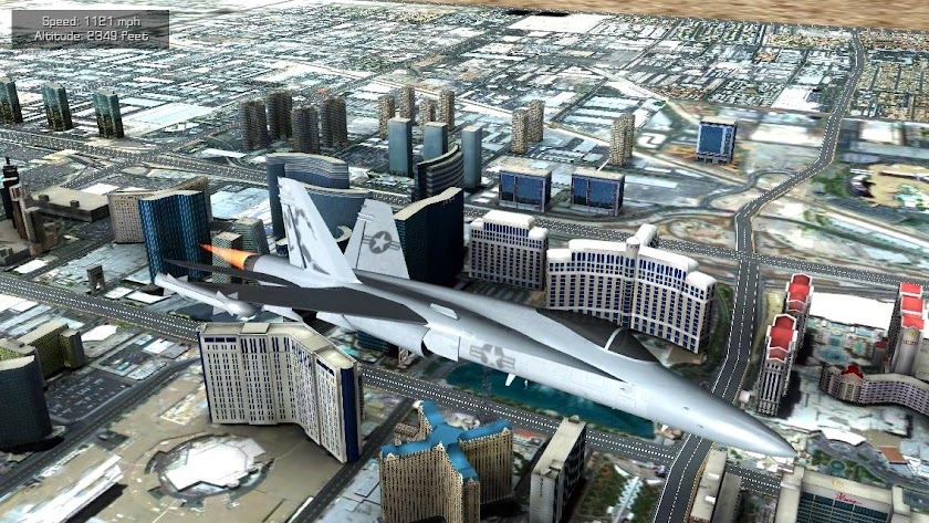 Flight Unlimited Vegas HD Sim Screen 2