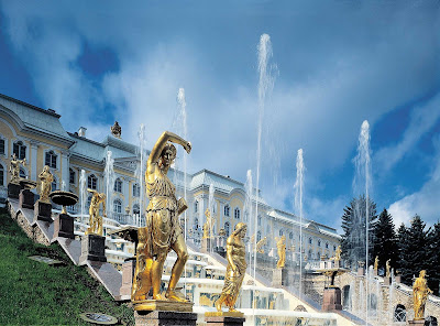 Visit the Grand Cascade at the magnificent 18th-century Peterhof Palace when your cruise ship calls on St. Petersburg, Russia.