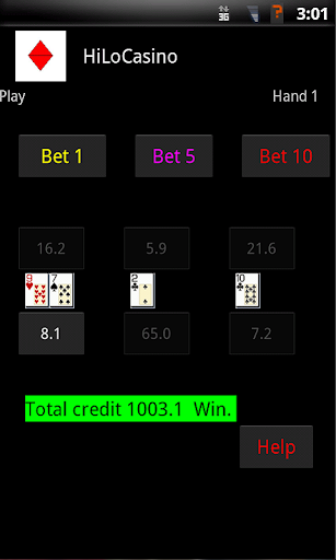 【免費紙牌App】HiLoCasino-APP點子