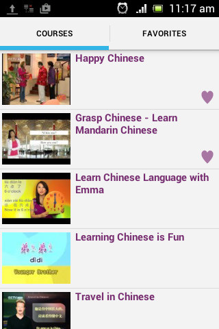 Chinese Conversation Courses