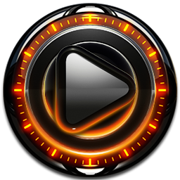 Poweramp skin Orange Magic v1.40