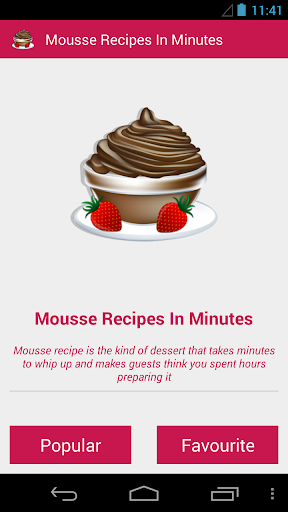 【免費健康App】Mousse Recipes In Minutes-APP點子