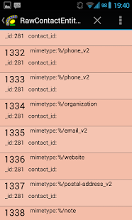 Lastest Contacts DB Analysis APK