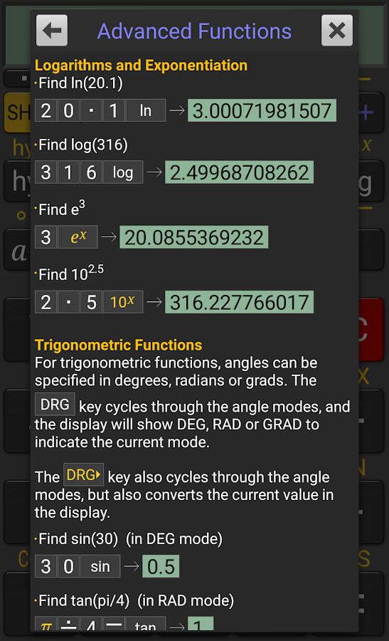 RealCalc Plus - screenshot