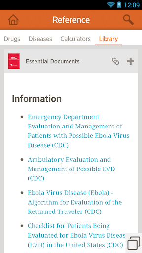 【免費醫療App】Ebola QRG for Physicians-APP點子