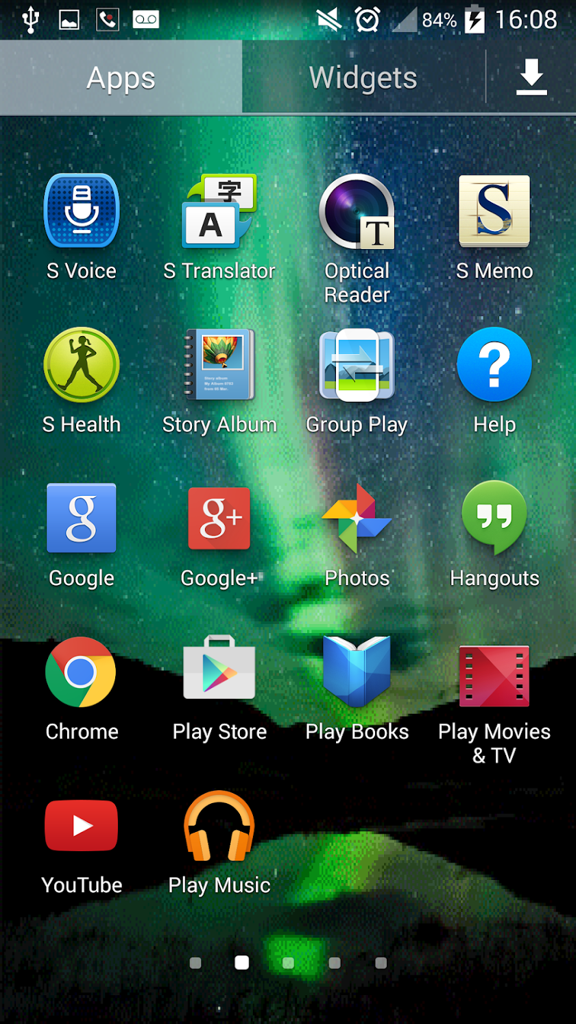 Aurora live wallpaper    Screen 3