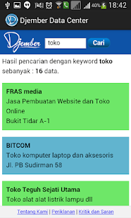 Djember  Jember Data Center - Android Apps on Google Play