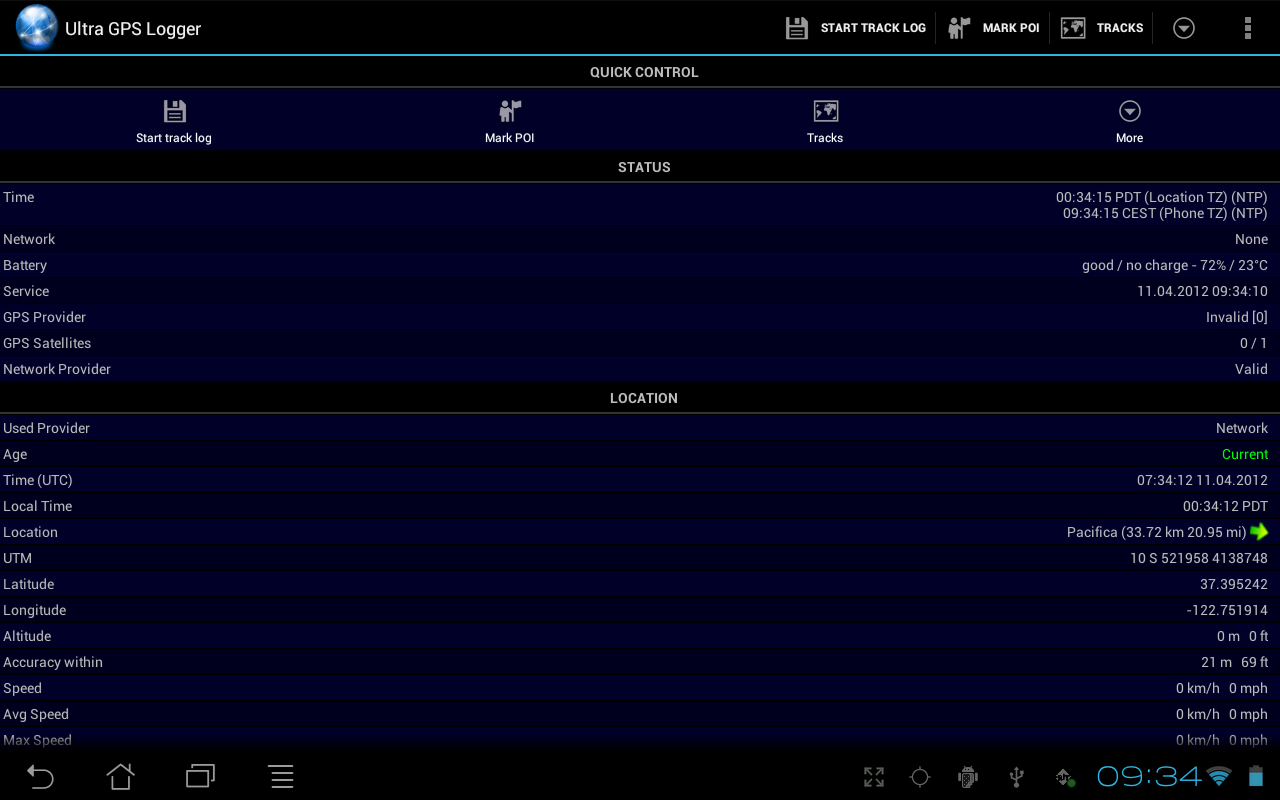 Ultra GPS Logger Lite Android Apps on Google Play