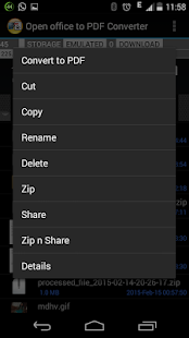 Free Open Office to PDF Converter APK