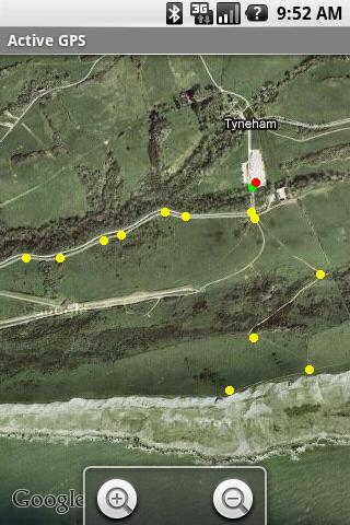 ActiveGPS Screen 2