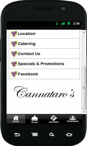 【免費娛樂App】Cannataros Restaurant App-APP點子