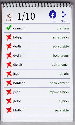 Spell Challenge