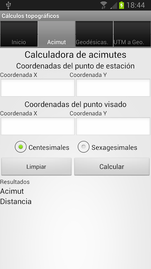 Topografía 2.0 - screenshot
