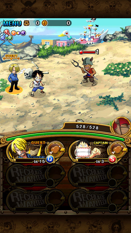   ONE PIECE TREASURE CRUISE: captura de pantalla 