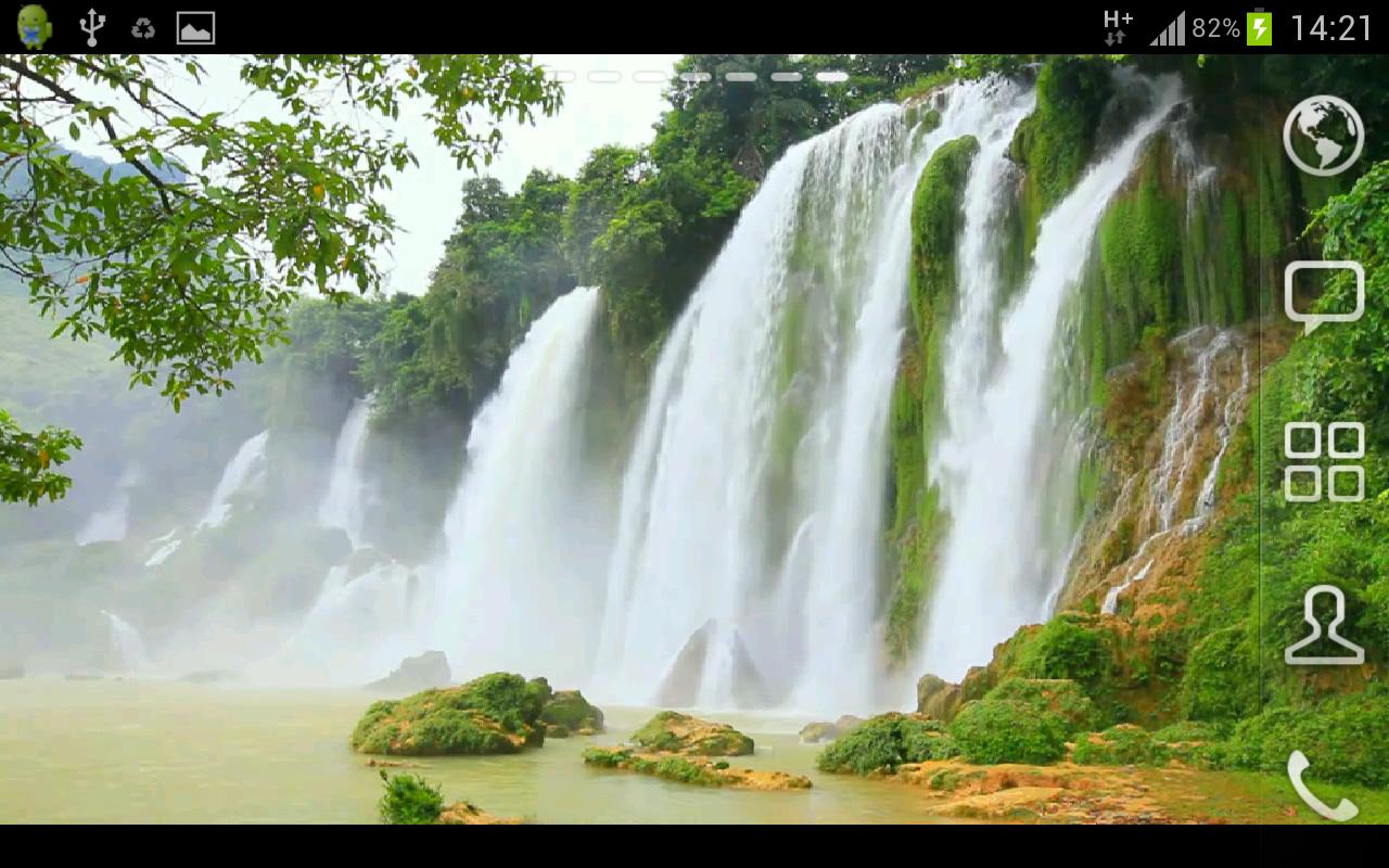 Hd Waterfall 3d Live Wallpaper