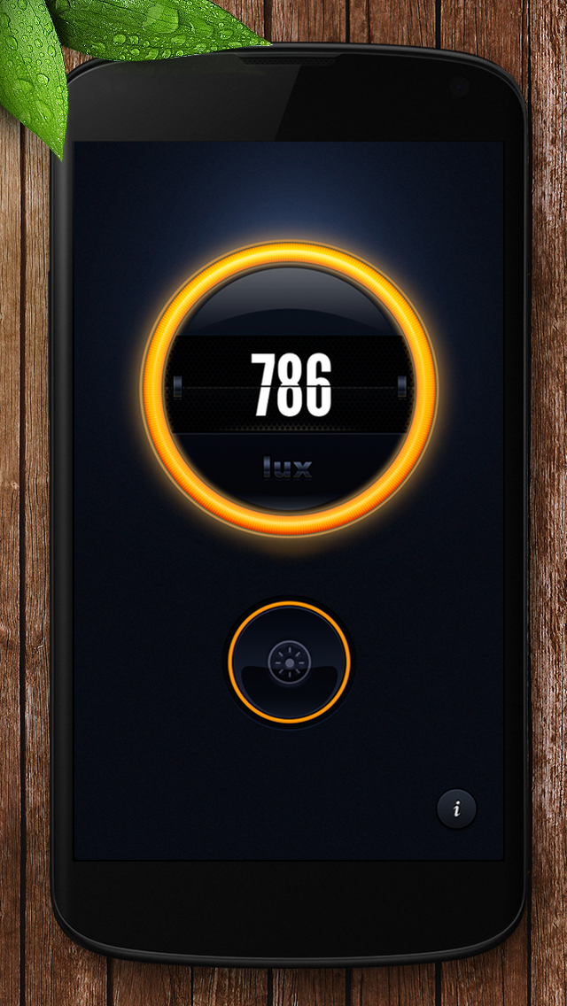 Light Meter - lux measurement Screen 1