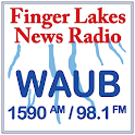 1590 & 98.1 WAUB logo