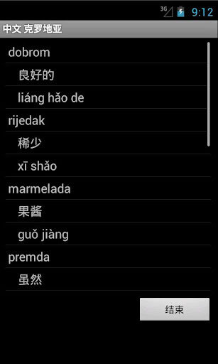 【免費旅遊App】Chinese Croatian Dictionary-APP點子