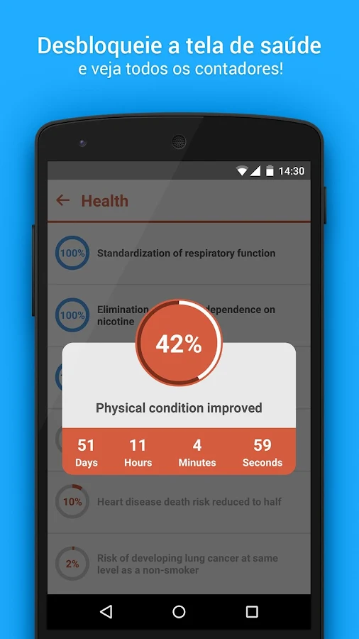QuitNow! PRO - Pare de fumar - screenshot