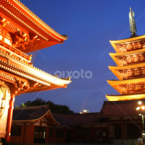 Asakusa Temple, Tokyo by Bharath Kumar - Buildings & Architecture Places of Worship