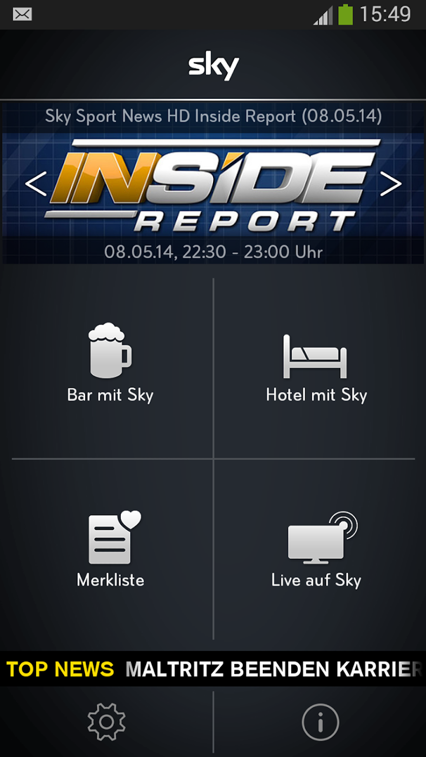 Sky Finder Screen 2