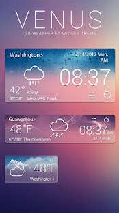 VENUS THEME GO WEATHER EX(圖1)-速報App