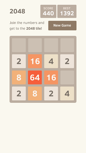 2048 Number Game