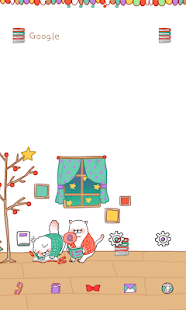 How to install Winter cat dodollauncher theme 1.2 unlimited apk for bluestacks