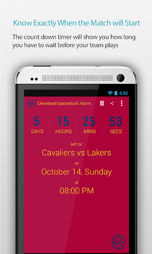 Cleveland Basketball Alarm