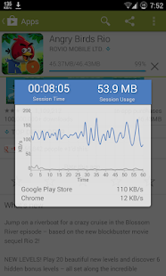 Internet Speed Meter Screenshot