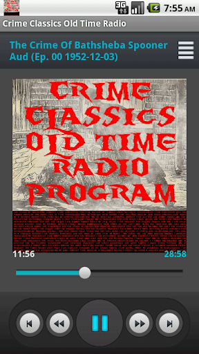 Crime Classics Old Time Radio