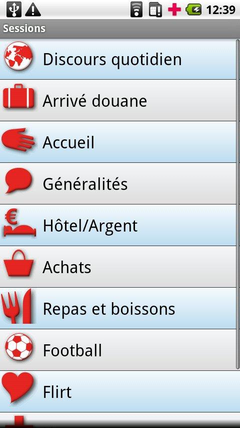 iSayHello French - English Screen 2