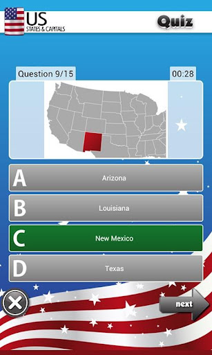 【免費解謎App】US States and Capitals Quiz-APP點子