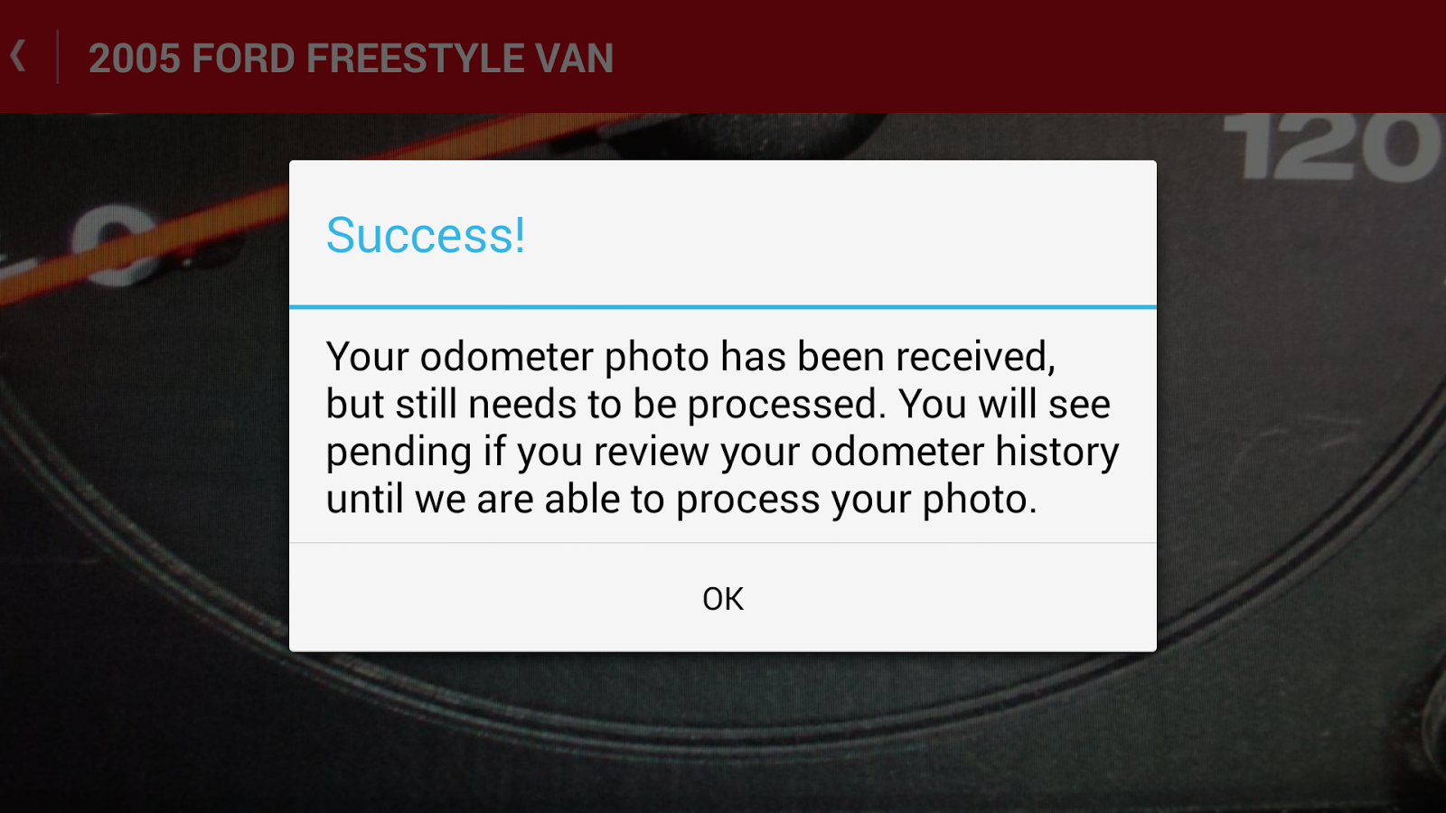 Odometer Snap - screenshot