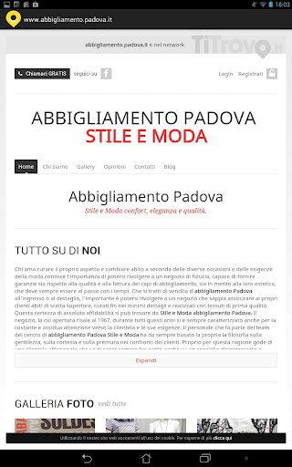 Abbigliamento Padova