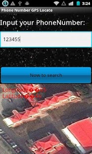 Phone Number GPS Locate - screenshot thumbnail