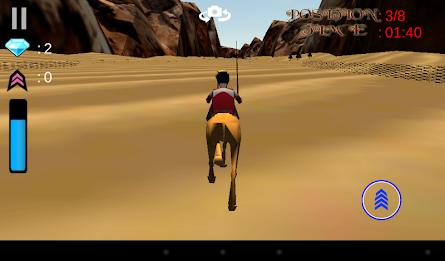 Camel race 3D poster 11