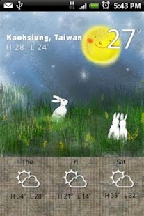 Free Download 9s-WeatherTheme+(Moon)Free APK