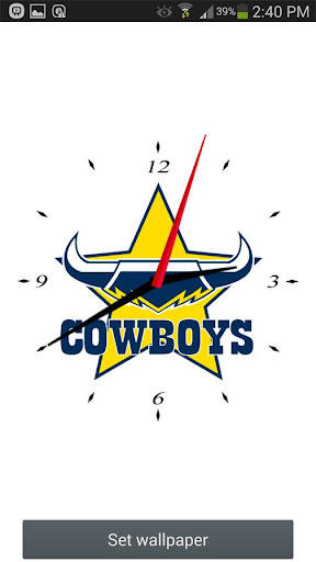 免費下載運動APP|North Queensland Cowboys Clock app開箱文|APP開箱王