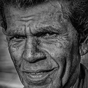 A Sri Lankan Fisherman  by MaSs Balasooriya - People Portraits of Men