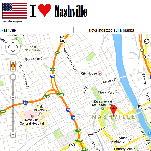 Nashville maps