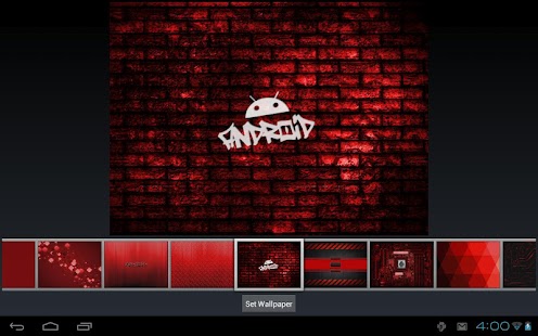 How to install Tablet Walls - Red patch 1 apk for bluestacks