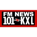 FM News 101 KXL logo
