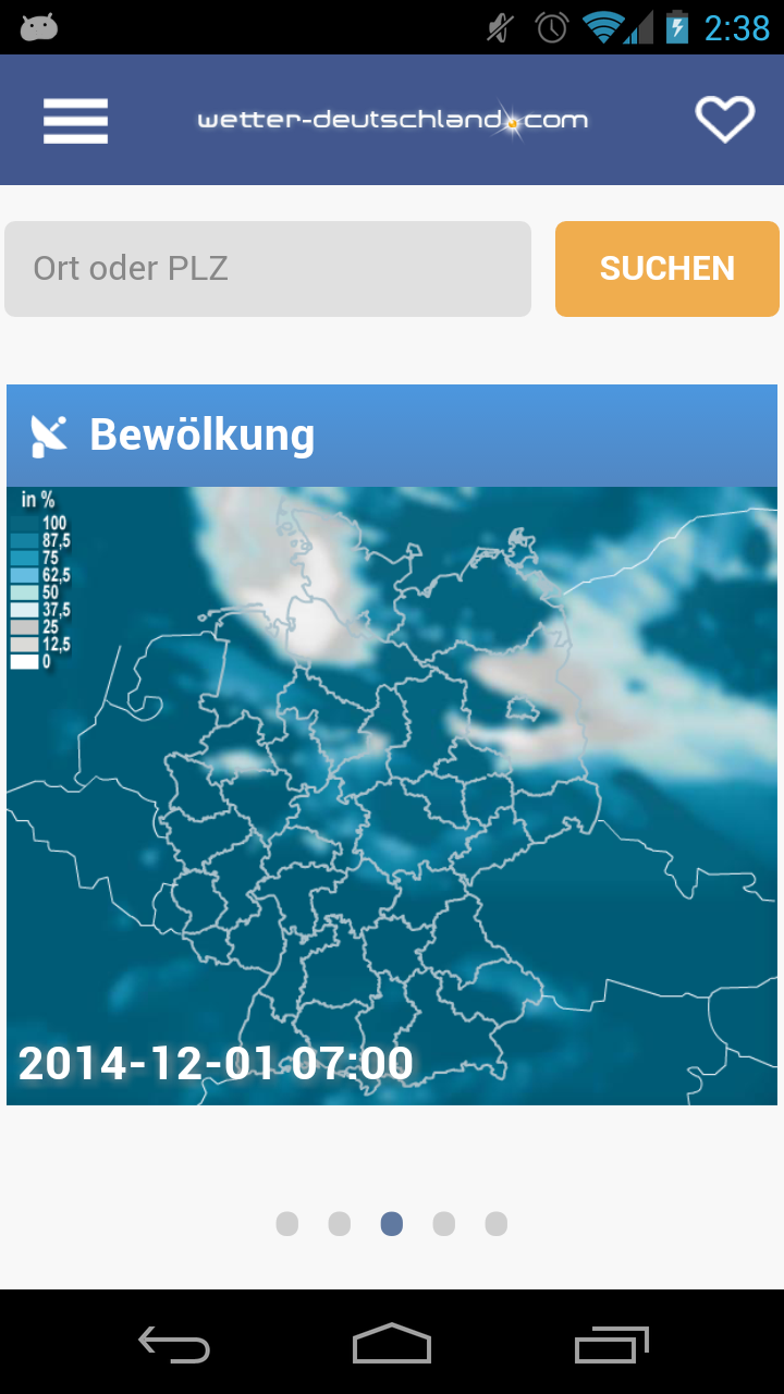Wetter-DE Screen 2